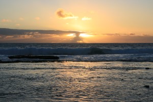 Sonnenuntergang im Kalbarri NP