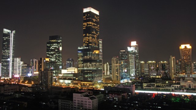 Shanghai bei Nacht