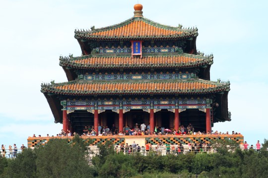 Tempel im Jingshan Park