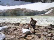 Mount Edith Cavell Gletscher