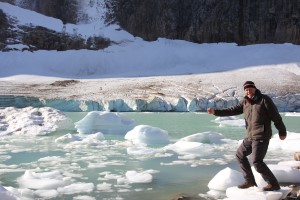 Surfen auf der Eisscholle