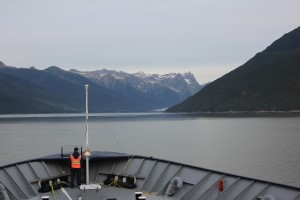 Fährfahrt von Skagway nach Haines