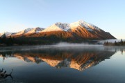 Morgenstimmung am Kathleen Lake