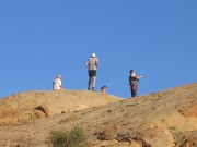 Auf dem Gipfel der Blutkuppe