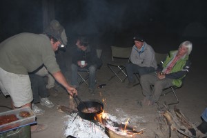 Kochen am Lagerfeuer