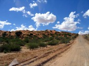 Wolken über Südafrika