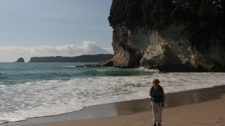 Strand auf der Coromandel-Halbinsel