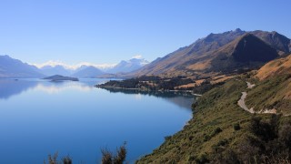 Panoramastrae nach Glenorchy