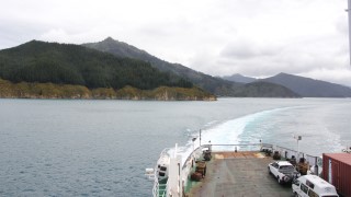 Fhrfahrt durch die Marlborough Sounds