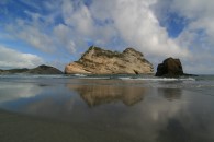 Wharariki Beach