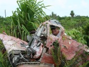 Flugzeugwrack auf Yap