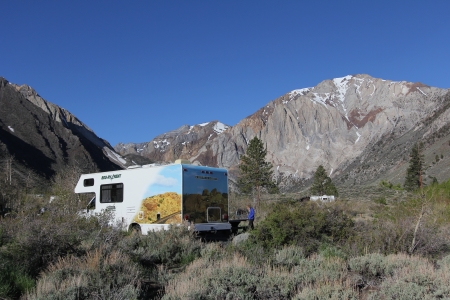 Stellplatz am Convict Lake