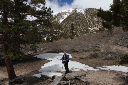 Schnee im Rock Creek Valley