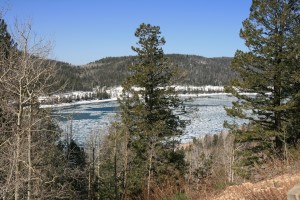 Schnee am Cedar Breaks NM